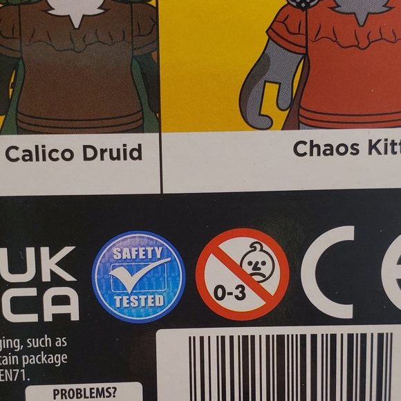 Roblox Celebrity Action Figure Wizard Cats Calico Druid Chaos Kitty Playset - Picture 13 of 14